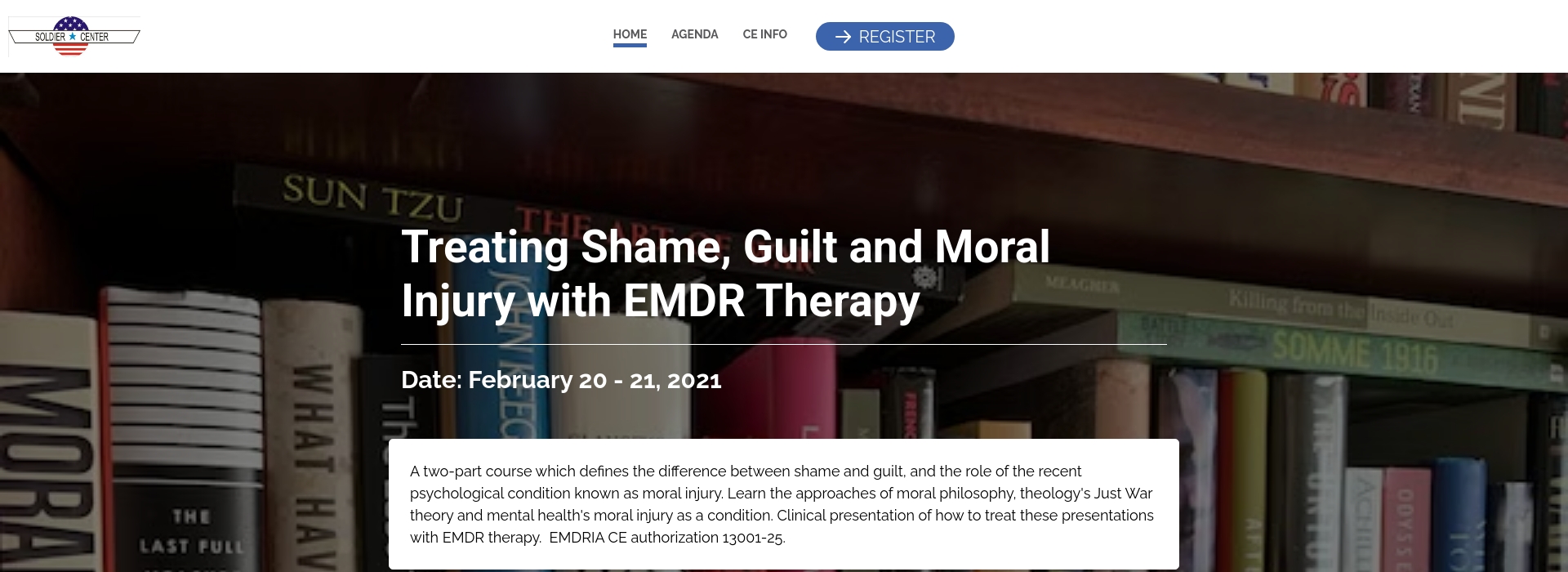 Treating Shame, Guilt and Moral Injury with EMDR Therapy